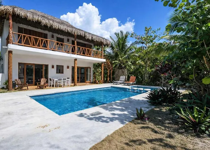 Beachfront With Private Pool Access Balcony With Ocean Views Patio - Belleza *