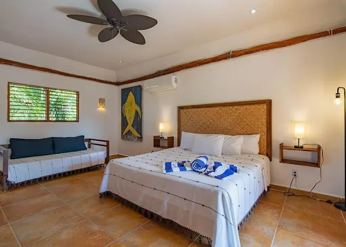 Beachfront With Private Pool Access Balcony With Ocean Views Patio - Belleza Hébergement de vacances Tulum