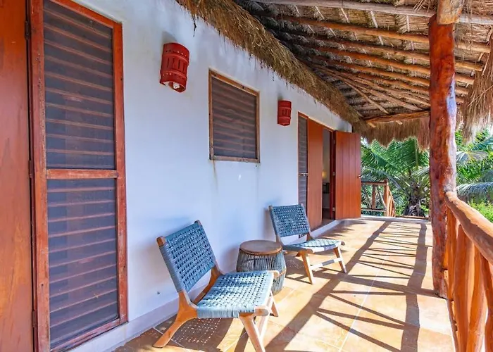 Beachfront With Private Pool Access Balcony With Ocean Views Patio - Belleza * Tulum