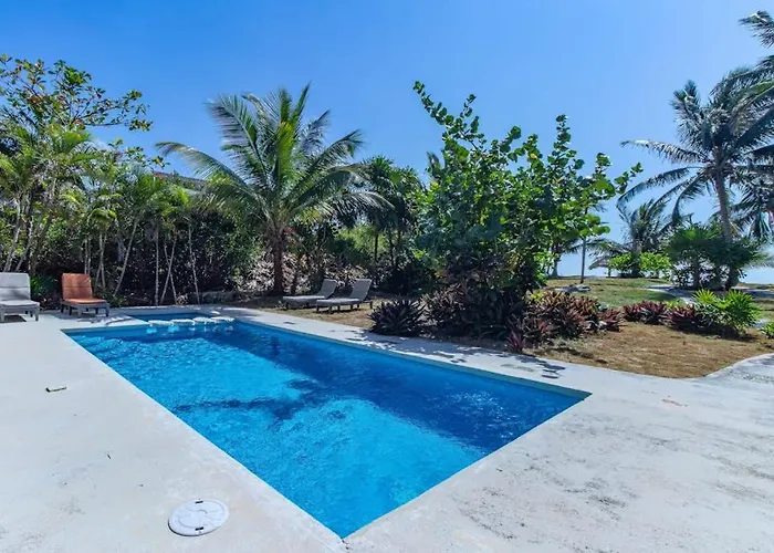 Beachfront With Private Pool Access Balcony With Ocean Views Patio - Belleza * Tulum