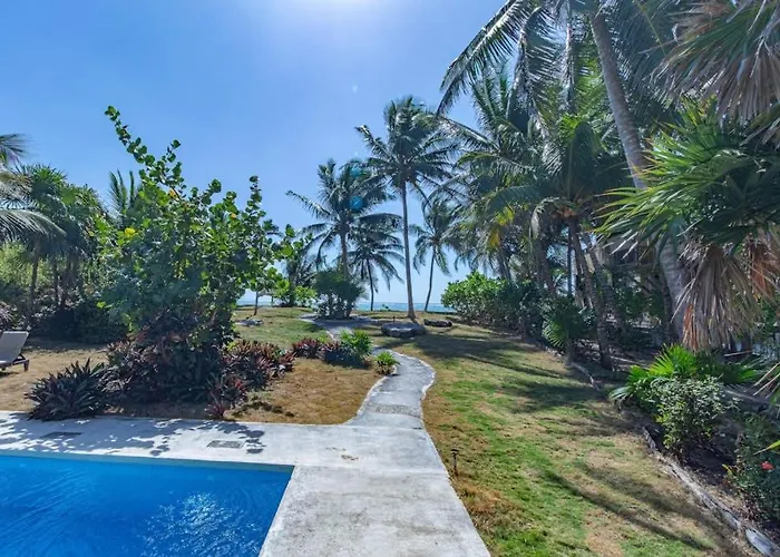 Beachfront With Private Pool Access Balcony With Ocean Views Patio - Belleza Hébergement de vacances Tulum