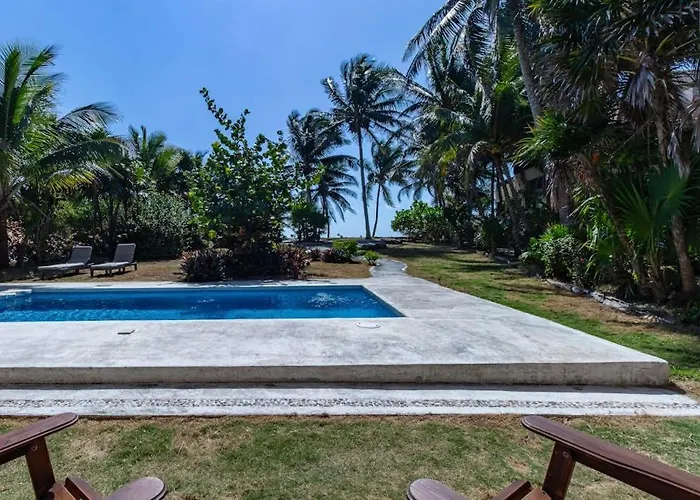 Beachfront With Private Pool Access Balcony With Ocean Views Patio - Belleza Hébergement de vacances